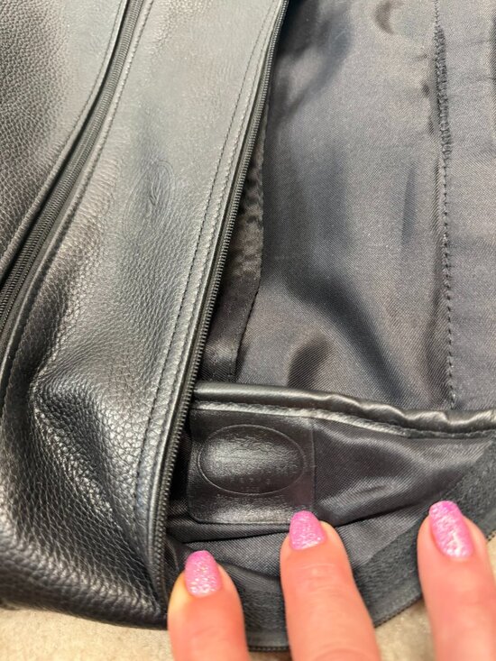 VGUC Vintage Longchamp Black Pebbled Leather Backpack EUC Large Travel Work Bag main image 6